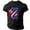 Black, variant on Men's USA 250 Years Patriotic Fighter Jet T-Shirt American Flag Graphic 1776-2026 Anniversary Tee