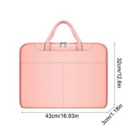 Slim and Lightweight Laptop Briefcase with Multiple Compartments, Professional Office Folder and Tablet Organizer for Business Meetings, Campus Use, and Stylish Commuters
