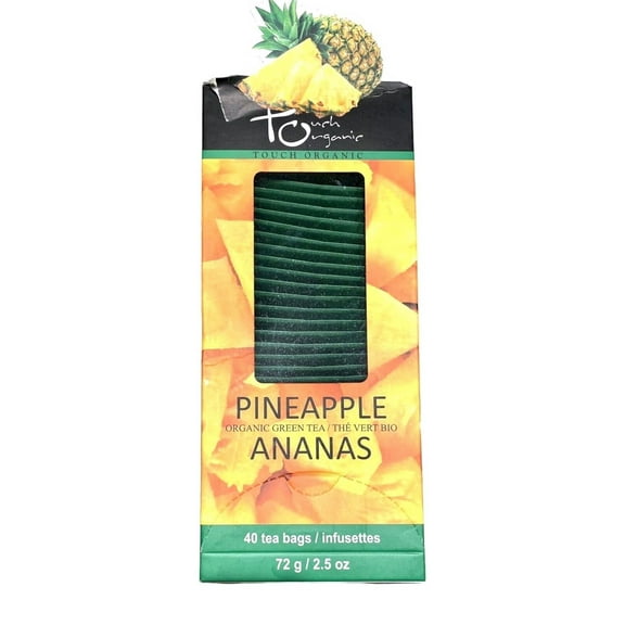 Pineapple Green Tea Bags, 40 Bags, 2.5 Oz