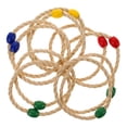 thumbnail image 1 of 10PCS Funny Kids Ring Toss Game Colorful Throwing Ring Toy Baby Throwing Game, 1 of 9