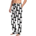 thumbnail image 5 of Top-kevin Black Penguin Pajama Pants Mens Lounge Pants Super Soft Men Pajama Bottoms with Pockets Drawstring, 5 of 14