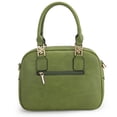 thumbnail image 3 of Montana West Small Top Handle Purse for Women Crossbody Satchel Handbag Barrel Bag, Green, 3 of 6