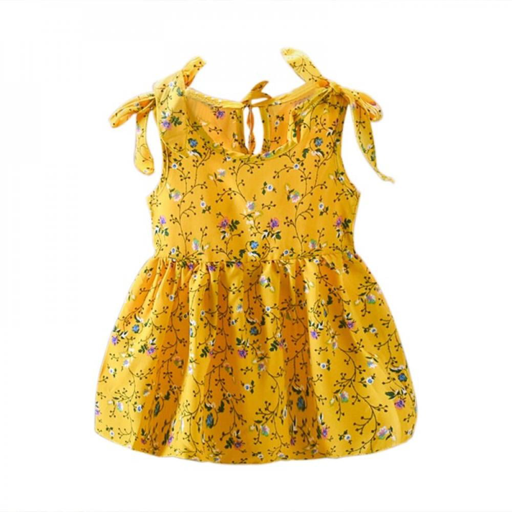 Yellow/Multicolored KIDS FASHION Dresses Straps discount 82% Sfera casual dress 