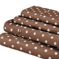 thumbnail image 2 of BNM Soft Deep Pocket BNM Cotton Blend Polka Dot Sheet Set, 2 of 9