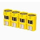 Storacell par Powerpax SlimLine D Batterie Caddy, Jaune, Détient 4 Batteries – image 1 sur 1