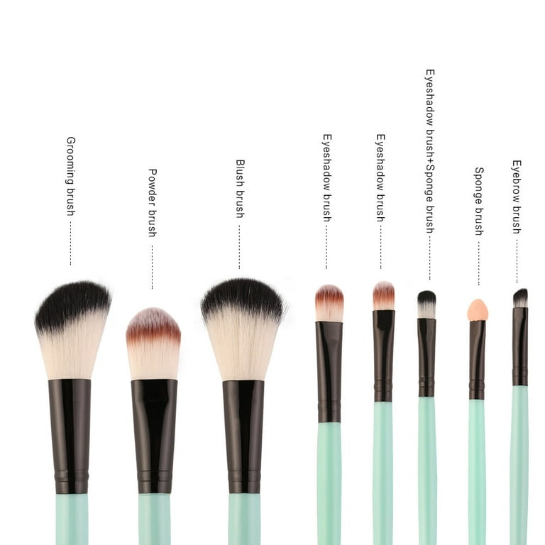 Makeup Brushes Premium Synthetic Concealers Foundation Powder Eye Shadows  Makeup Brushes High Density Seamless Foundation Brush (B, One Size)