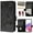 Black, variant on Case for GANGXUN itel P55 Plus – Elegant and Practical with Long,Short Lanyards