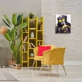 thumbnail image 2 of Stupell Industries Cool Monkey with Disco Banana Animals Painting Wrapped Canvas Canvas Art Print Wall Art, 16 x 20, 2 of 7