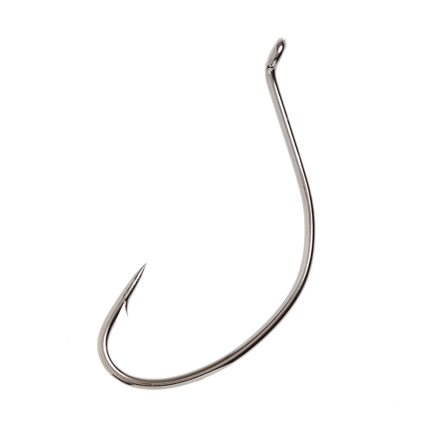 Lazer Sharp L144BKUH-3/0 Kahle Offset Hook, Platinum Black Finish, Size 3/0