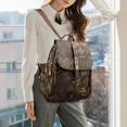 thumbnail image 4 of Mochilas de cuero suave para mujer, mochila de gran capacidad para mujer, mochila de viaje informal para mujer, mochila femenina para adolescentes, mochila para niñas, 4 of 5