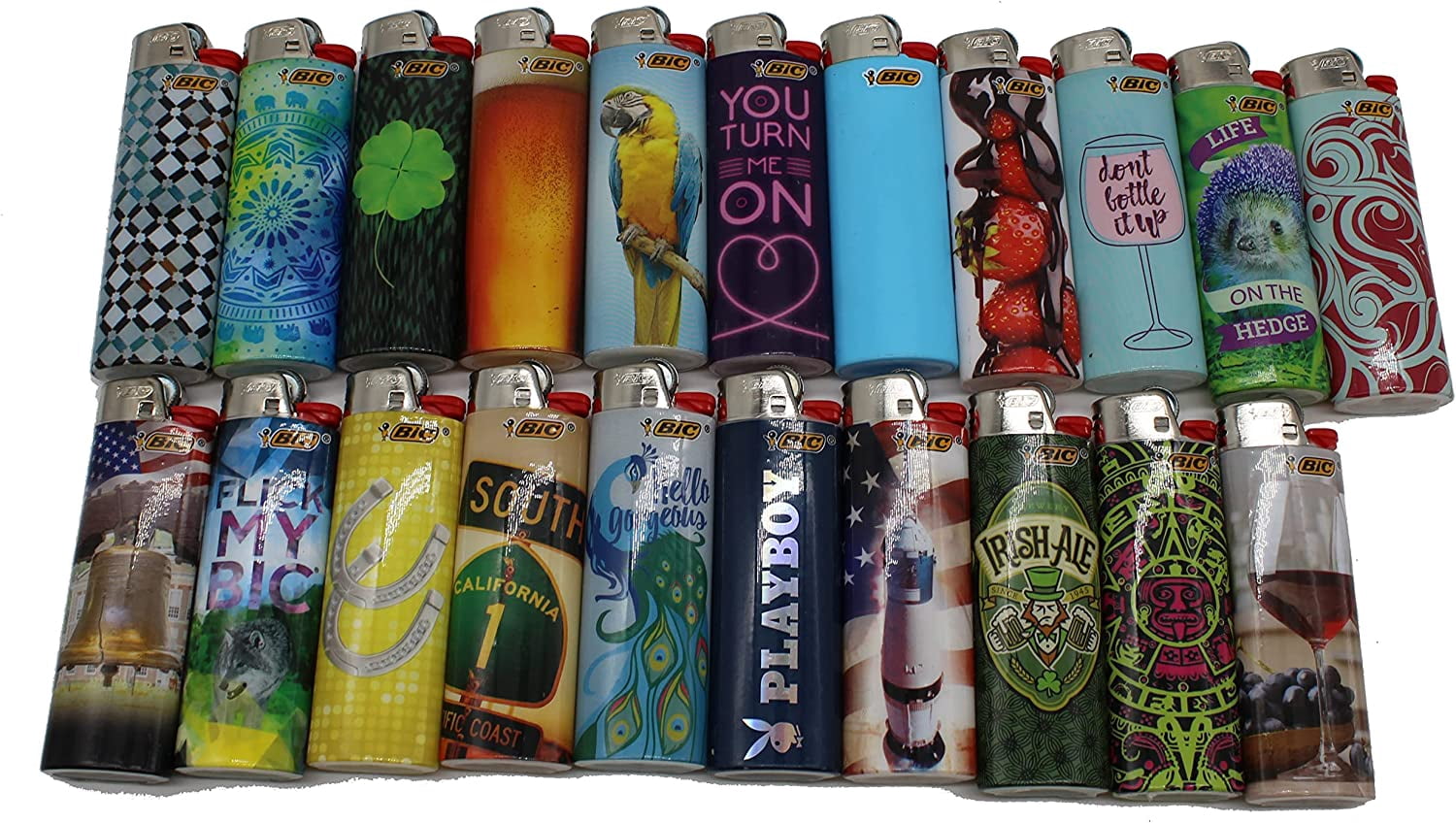 Bic - 25 Lighters Special Edition Mix Variety Random Selection - ( Assortment May Vary )