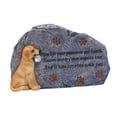 thumbnail image 3 of Pet Memorial Stones for Dogs Headstone Resin Ornament Loss of Dog Gift Pet Tombstone Dog Monument for Outdoor Garden Backyard Style B, 3 of 9