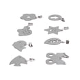 thumbnail image 3 of Tablecloth Pendant,8pcs Stainless Steel Tablecloth Tablecloth Decor Living Room Tablecloth Pendant Best in Class, 3 of 6