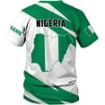 thumbnail image 4 of Personalized Nigeria Shirts Nigerian Flag Shirts Nigeria Flag Nigerian Pride Gift T-Shirt Nigerian Pride Shirt 3D S-5XL (ZipHoodie, S), 4 of 10