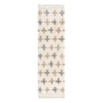 thumbnail image 3 of Unique Loom Hygge Shag Collection Area Rug - Positive (2' 7" x 8' 2" Runner Ivory/Beige), 3 of 6