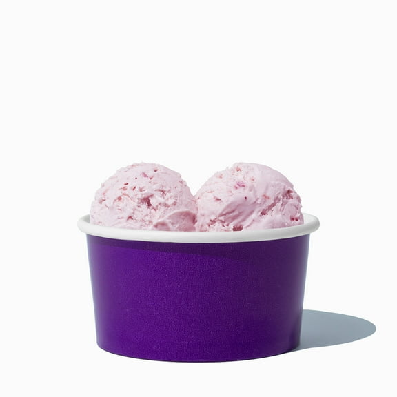 UNIQ 6 oz Purple Ice Cream Cups - 1000/Case