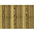 thumbnail image 1 of Ahgly Company Indoor Rectangle Abstract Brown Modern Area Rugs, 7' x 10', 1 of 4