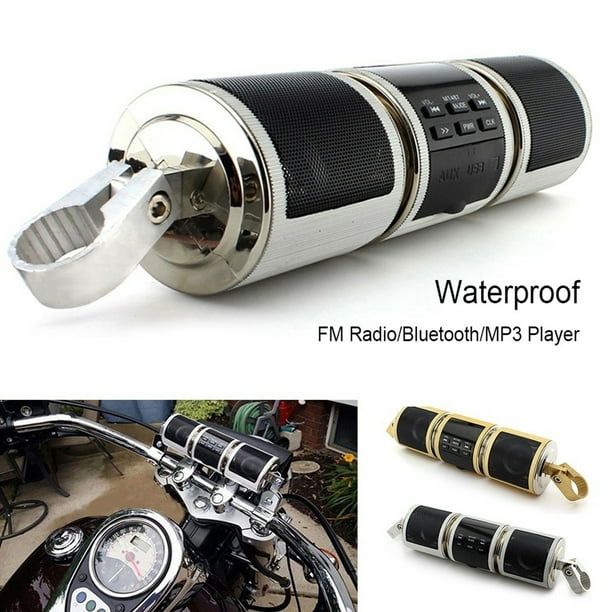 Windfall Weather Resistant Motorcycle Sound Bar Audio Speakers with Bluetooth,Motorcycle
