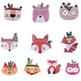 thumbnail image 2 of Worallymy decoraciones para habitación de niños estilo nórdico tablero de madera y plástico adornos de cabeza de Animal de dibujos animados decoración de pared regalo para niños Worallymy JD735801465, 2 of 7
