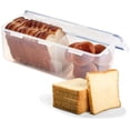 thumbnail image 1 of Contenedor de almacenamiento de alimentos LockNlock para pan, 5 L, transparente, 1 of 6