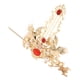 thumbnail image 2 of 1 Set Chino Hair Coronet Hair Stick Crown Crown Joyería de cabello tradicional, 2 of 5
