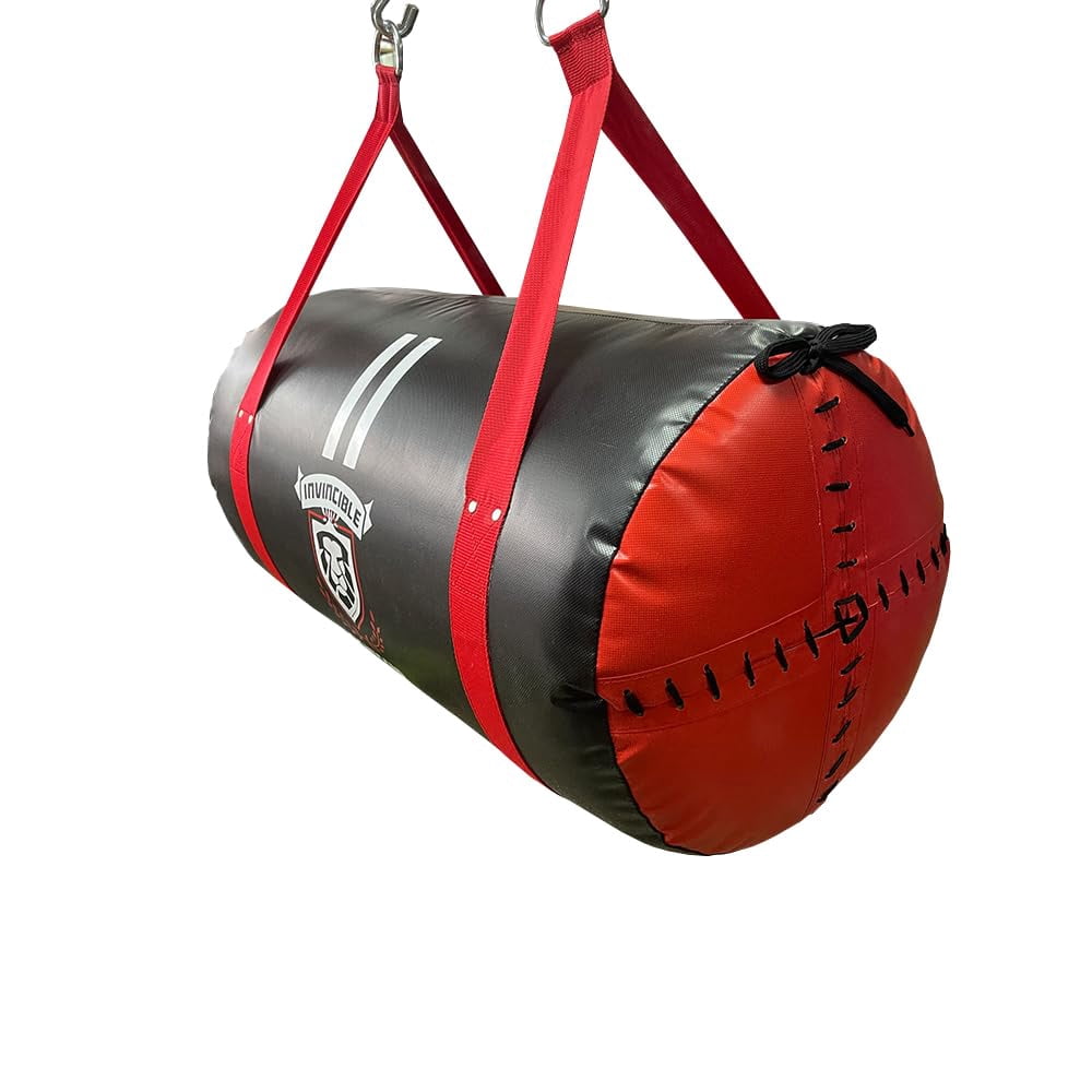 Ultimate 60 lb Uppercut Bag for Boxing, MMA & Muay Thai – ToughTek Synthetic Leather, Heavy-Duty Punching Bag for Clinch, Knee Strikes, Ground & Pound, Full-Body Conditioning
