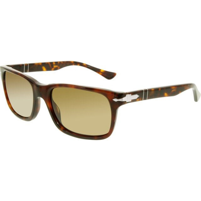 Persol PO3048S 24/57 Gafas de sol Havana con montura de tortuga y lentes polarizadas en color marrón cristal Persol PO3048S-24/57-55mm