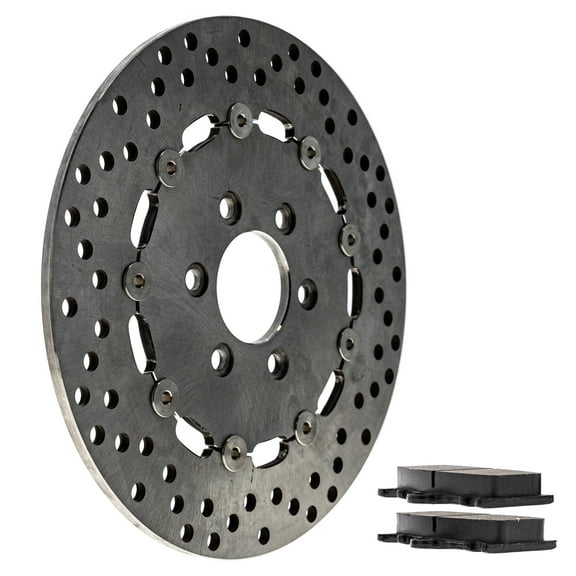 Niche Rear Left Brake Rotor Pad Kit for Suzuki 69100-10850 Motorcycle MK1007106