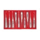 thumbnail image 1 of Juego de 10 elevadores dentales de acero inoxidable - Instrumentos profesionales para extracción dental con mango antideslizante y diseño ergonómico. Incluye elevadores rectos y curvos para, 1 of 7
