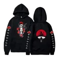 thumbnail image 1 of Sudadera con capucha de Naruto Anime para hombre y mujer, sudaderas Uchiha Itachi, ropa informal, abrigo de otoño e invierno para niños de Akatsuki, regalos cálidos, 1 of 6