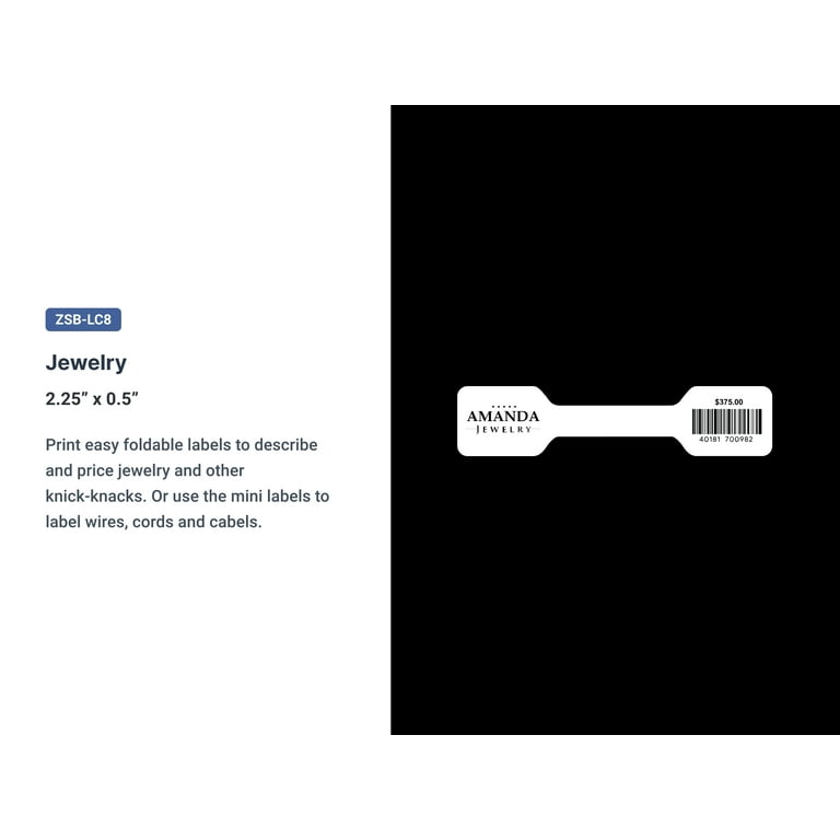 Étiquette compatible Zebra 880247-025D - 51x25mm - étiquettes Polyester  Blanc