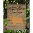 thumbnail image 3 of Carolines Treasures CK6829GF American Lamancha Goat Welcome Garden Size Outdoor-Flags, Multicolor, 3 of 3