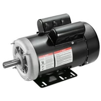 KFFKFF 2HP Motor for Air Compressors, 1725 rpm, Dual Voltage 115V/230V, 143/5T Frame, Single Phase with 7/8" Keyed Shaft, Reversible Direction, Suitable for Farm Machinery & Various Equipment