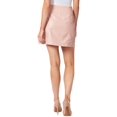 thumbnail image 2 of Jessica Simpson Womens Bianca Faux Leather Mini Mini Skirt, 2 of 2