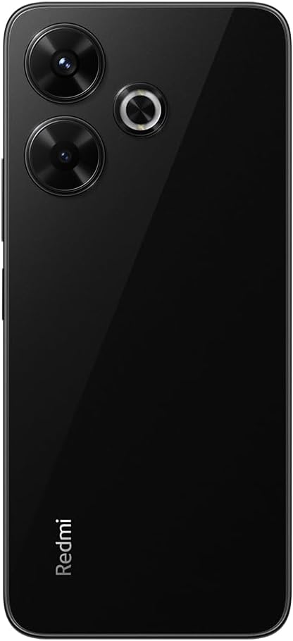 Xiaomi Redmi 13 4G, 128GB+6GB RAM, Dual SIM, Factory Unlocked GSM (T-Mobile, Mint, Tello & Global) International Version - (Midnight Black)
