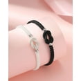thumbnail image 3 of Sunyuer Pinky Promise Knot Couples Bracelets Anniversary Christmas Valentines I Love You Gifts for Boyfriend Girlfriend Women Men, 3 of 6