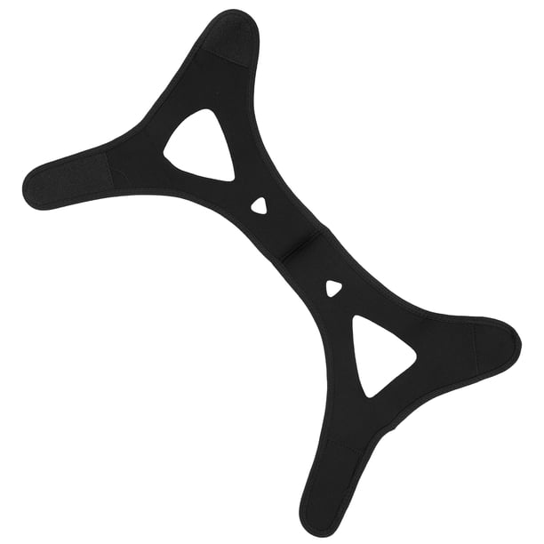Correa triangular antirronquidos para la barbilla, cinturón antirronquidos, cinturón triangular antirronquidos para la mandíbula, correa de protección contra ronquidos, verdadera excelencia
