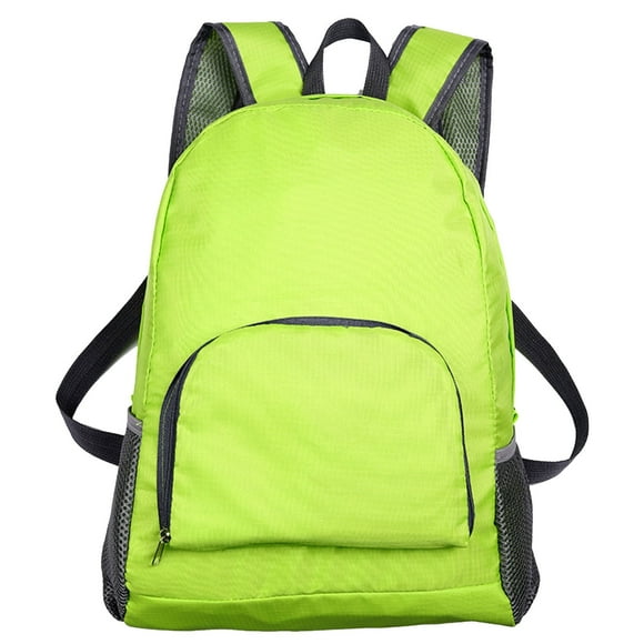 Lightweight and Foldable Backpack Student Backpack Fluorescent Color Minimalism