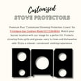 thumbnail image 2 of Stove Protector Liners Compatible with Frigidaire Stoves, Gas Ranges - Customized - Easy Cleaning Liners for Frigidaire Compatible Model GCCG3648AS, 2 of 9