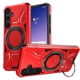 thumbnail image 4 of Elegant Choise Case with Screen and Lens Protector for Samsung Galaxy S24 Ultra/S24 Plus/S24 Shockproof Magnetic Phone Cover with Stand, Red, 4 of 13