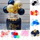 thumbnail image 4 of Moyic Globo de 5 pulgadas para pastel, decoración para el hogar, fiesta de boda, globo para pastel, cinta, pajitas, decoración de repostería, globo Kits de decoración para fiestas 2# Moyic HA000209-02, 4 of 6