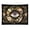 Floral Snake Moon, variant on Boho Floral Evil Eye Tapestry, 30x40 Inch Black Background Sun Moon Star Butterfly Wall Hanging, Vintage Botanical Wall Tapestry for Bedroom Dorm Living Room Home Decor