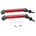 thumbnail image 1 of TISHITA Metal Drive Shaft CVD Shaft for 1:10 Scale Racing Car Trucks Upgrade Part Red Red Front, 1 of 6