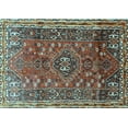 thumbnail image 1 of Ahgly Company Indoor Rectangle Persian Light Blue Traditional Area Rugs, 6' x 9', 1 of 4