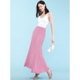 thumbnail image 5 of Made by Johnny Women's Fold-Over Maxi Skirt M PINK, 5 of 6