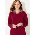 thumbnail image 3 of Catherines Women's Plus Size Tunic Collar Duet, 3 of 4