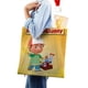 thumbnail image 4 of Handy Manny Bolso de tela con estampado de lienzo para mujer, bolsa de compras reutilizable y estética, con cremallera interior, regalo para mujer,40*45cm., 4 of 6
