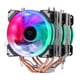 thumbnail image 5 of Enfriador de CPU radiador de refrigeración RGB enfriador de CPU ventidor disipador para LGA775/1150 para FM2/A/FM1/ - Doble torre 3 ventidores shamjiam ventilador de cpu enfriador de cpu, 5 of 6