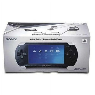 Restored Sony PlayStation Portable PSP 3000 Core Pack System (Piano Black)  and Charger (Refurbished)
