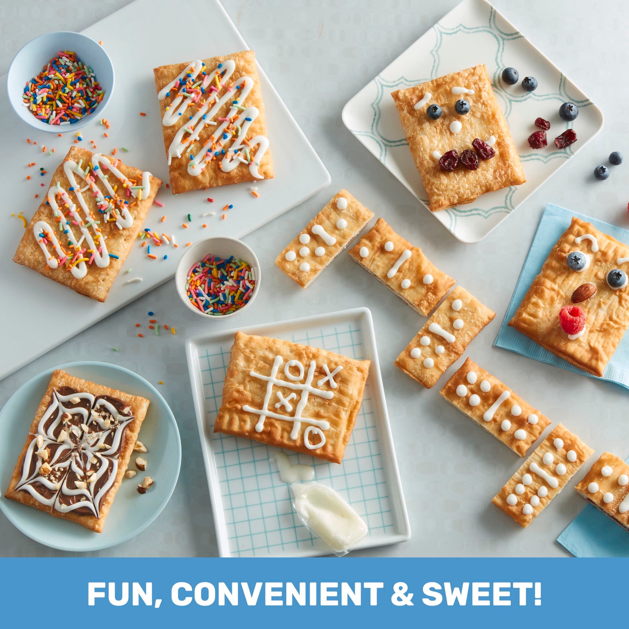 Pillsbury Frozen Toaster Strudel Pastries, Cream Cheese and Strawberry, 6 Count, 11.7 oz
